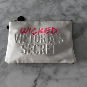 Victoria's Secret Wicked White Cosmetic Bag
